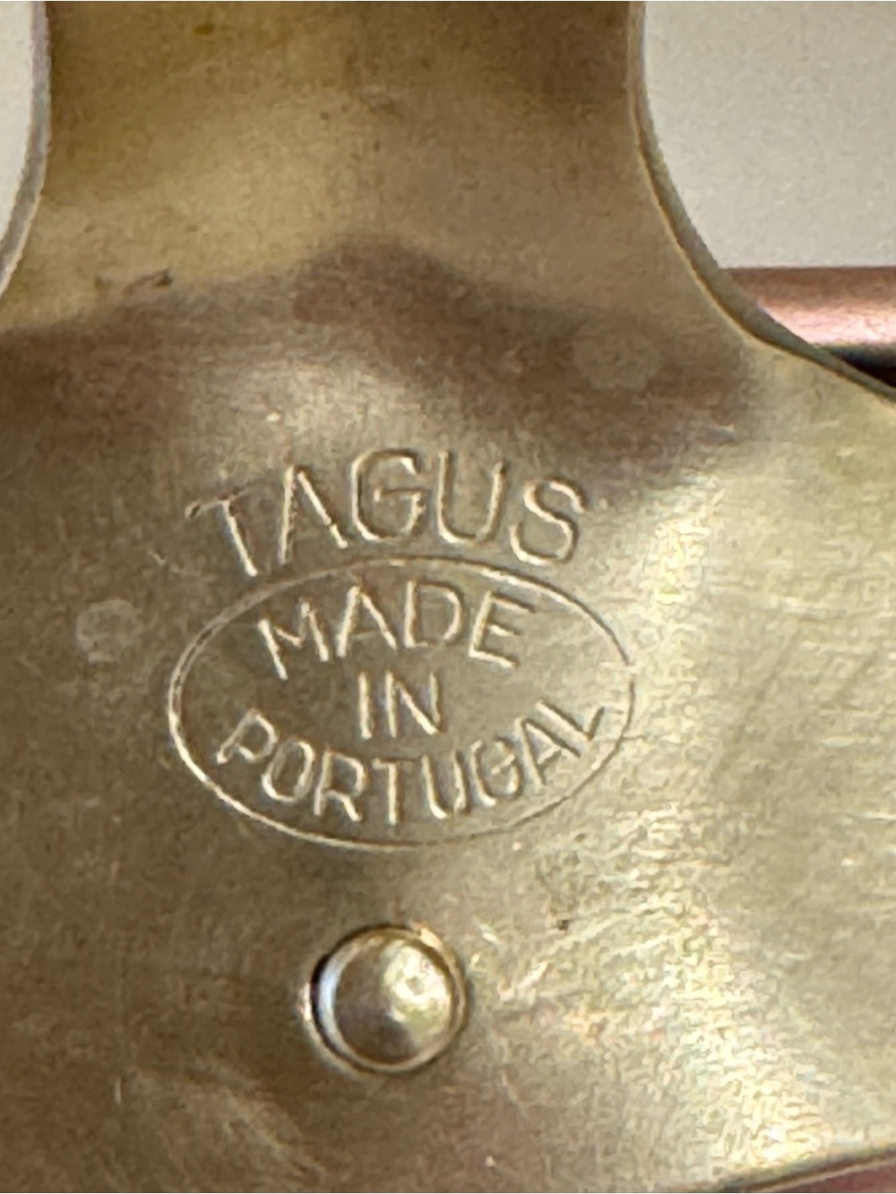 Tagus Vintage Copper 8” x 5” Skillet With Brass Handle Made In Portugal - Picture 5 of 13